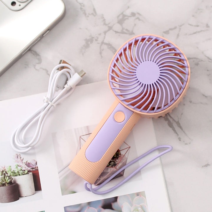 Unisex Portable Handheld Fan with Ergonomic Grip Surface Kalsten