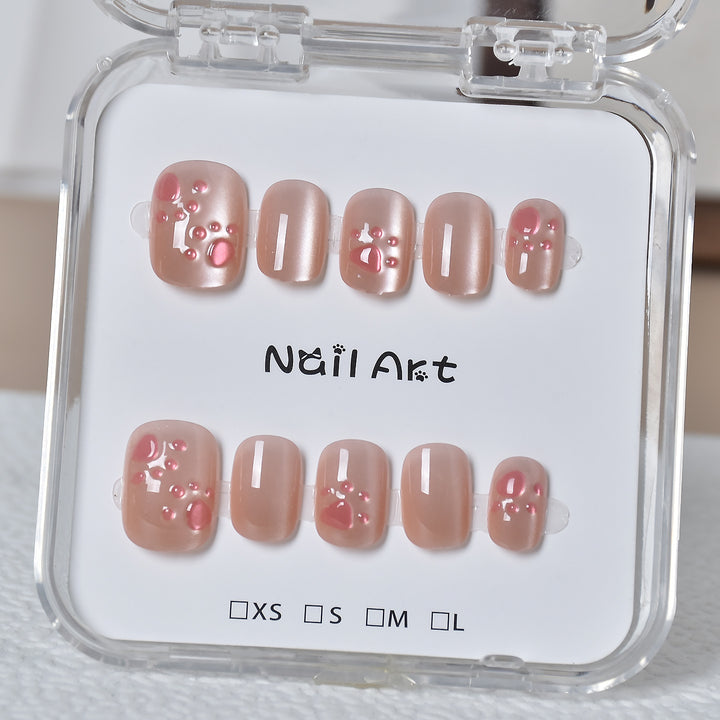 Premium Glamorous Press-On Nail Extensions Kalsten