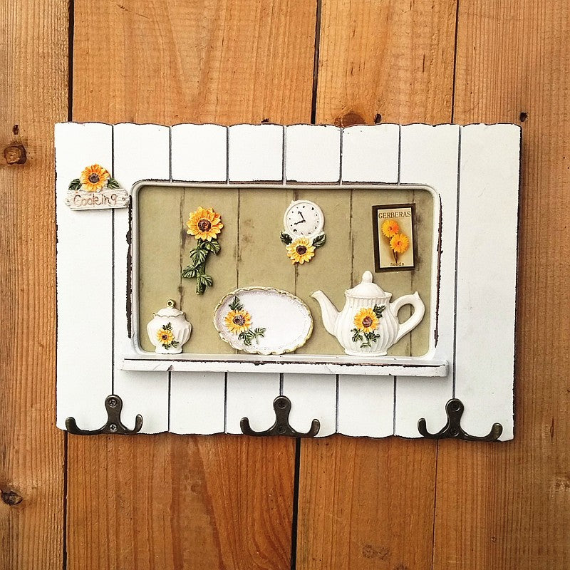 Decorative Nature-inspired Wall Hook Rack