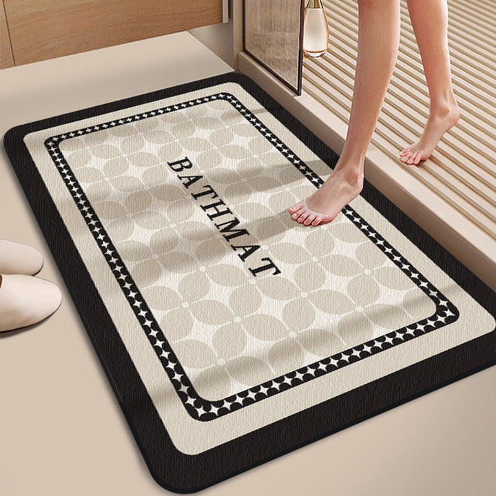 Elegant Non-Slip Bath Mat