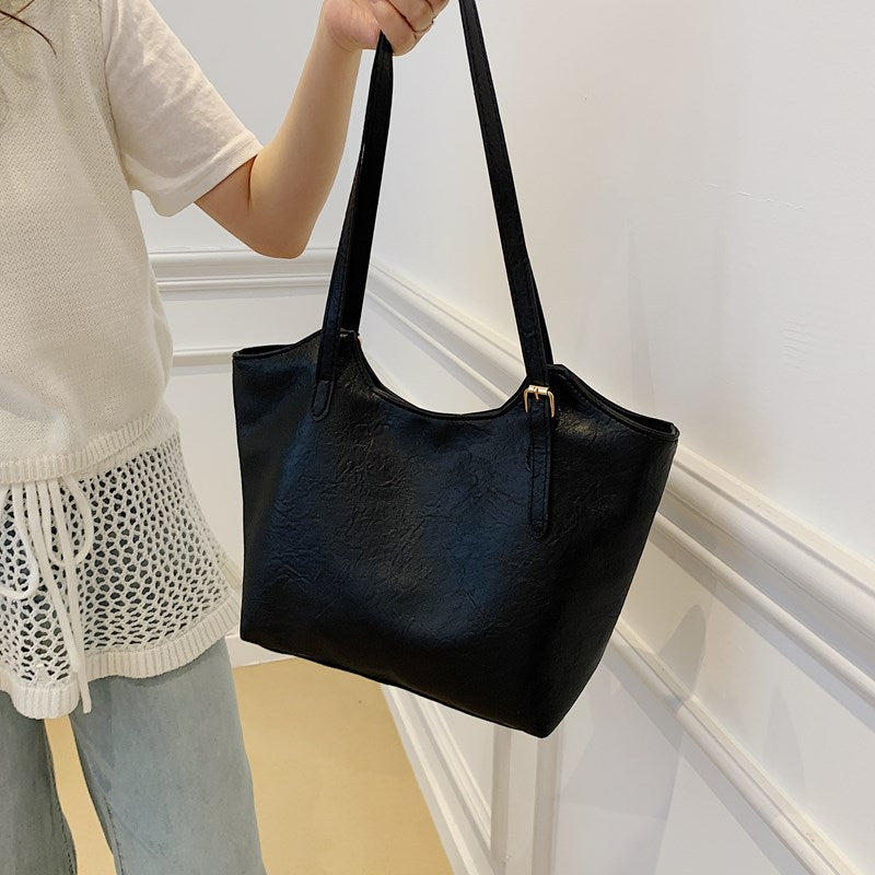 Spacious Everyday Shoulder Tote Bag Kalsten