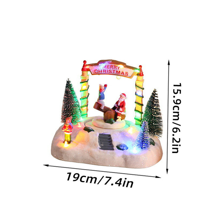 Festive Christmas decoration with lights Kalsten