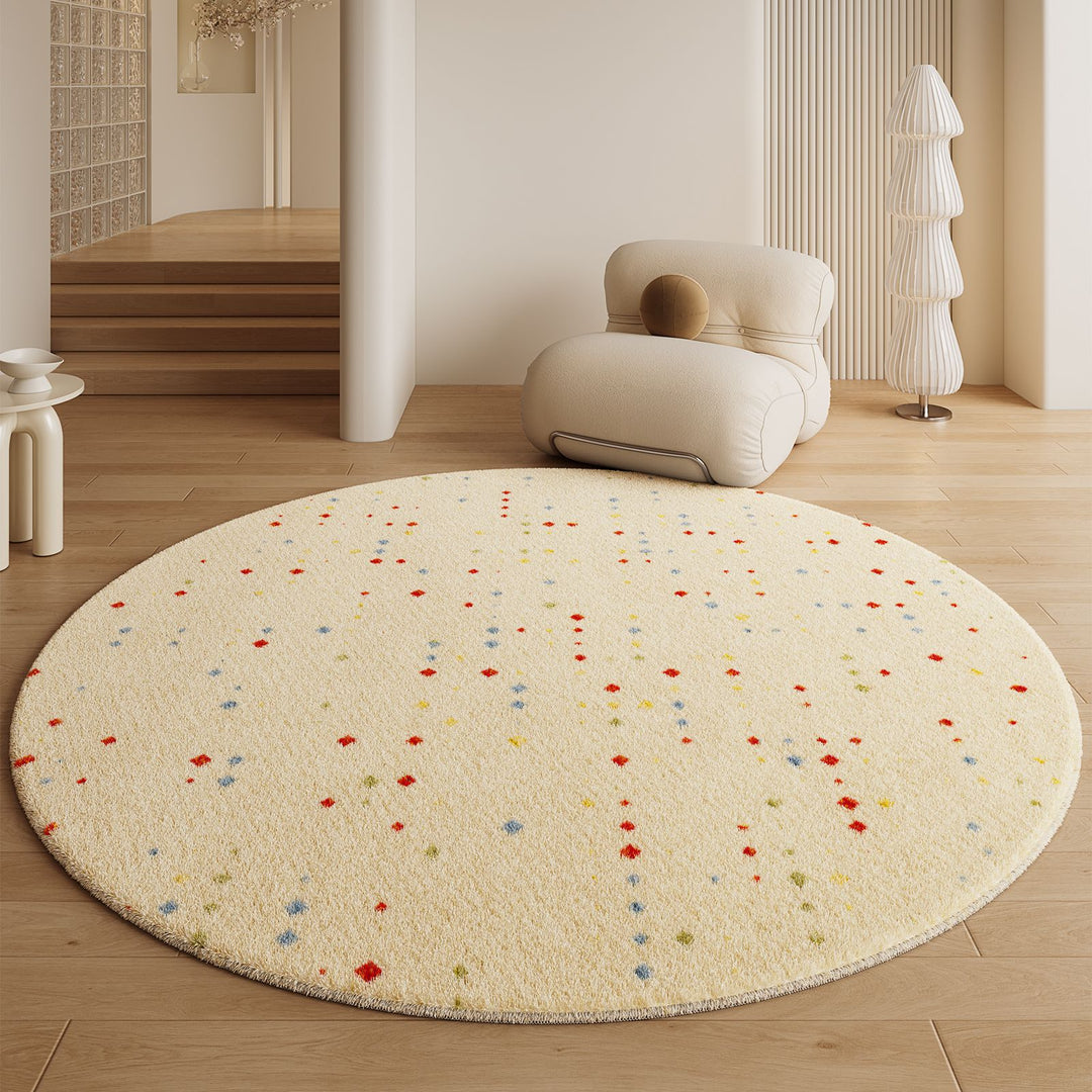 Soft Circular Area Rug