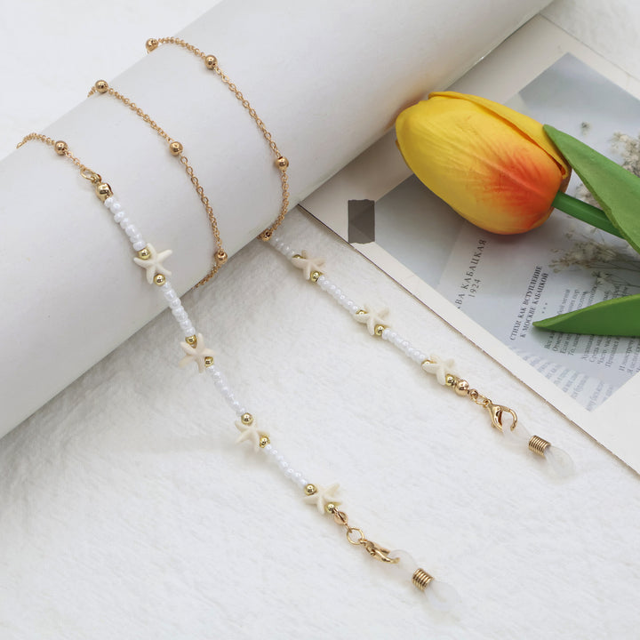 Beach-Inspired Beaded Eyewear Chain Kalsten