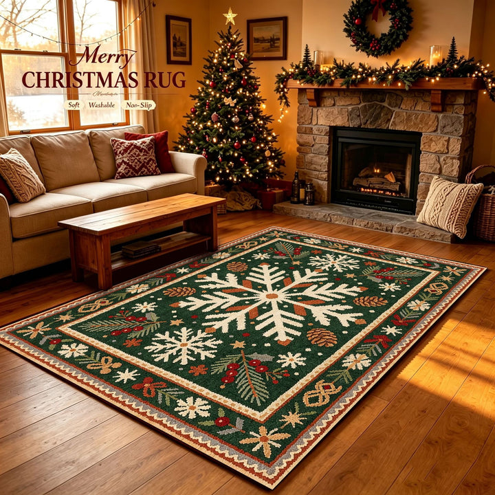 Christmas-Themed Decorative Area Rug Kalsten