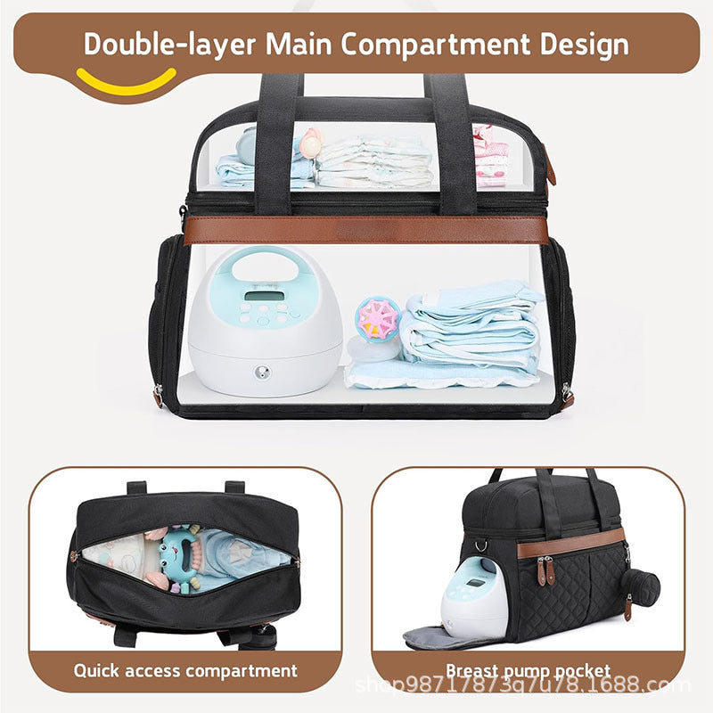 Multifunctional Nursing Bag with Insulated Interior Kalsten