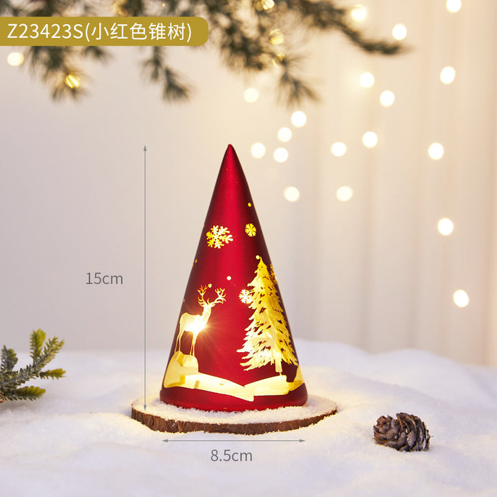 Decorative LED Christmas Tree Lantern
