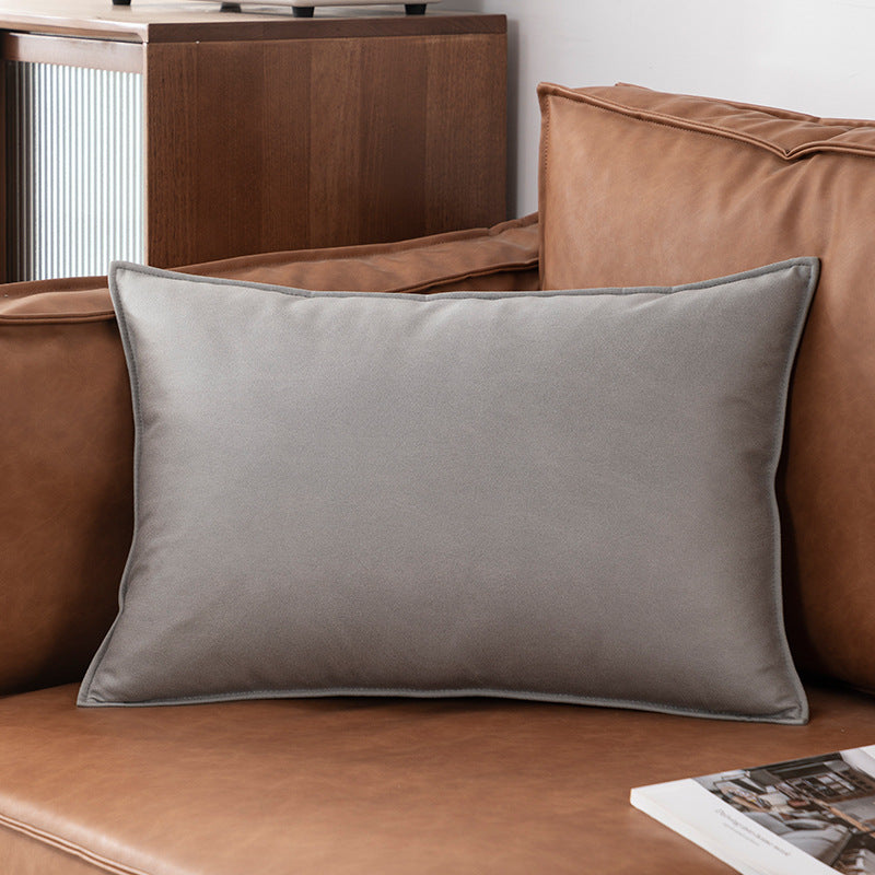 Luxurious Faux Leather Cushion
