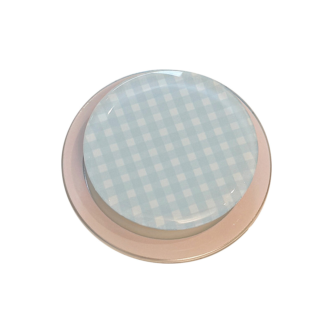 Practical glass coaster with checkered pattern Kalsten