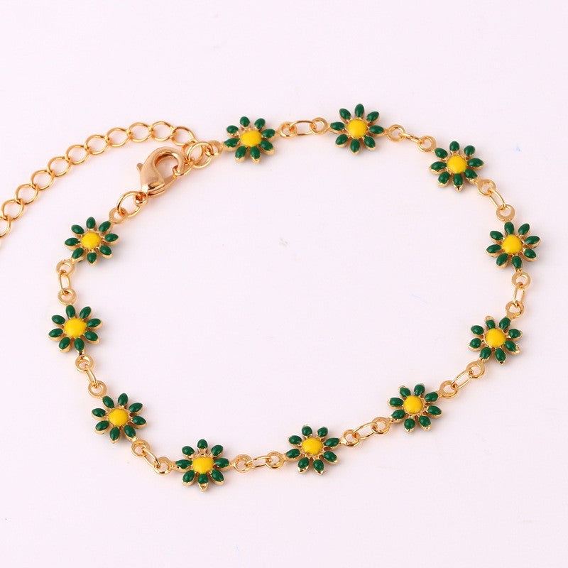 Floral Daisy Chain Necklace Kalsten