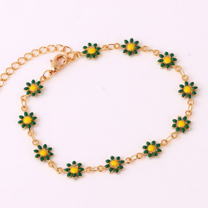 Floral Daisy Chain Necklace Kalsten