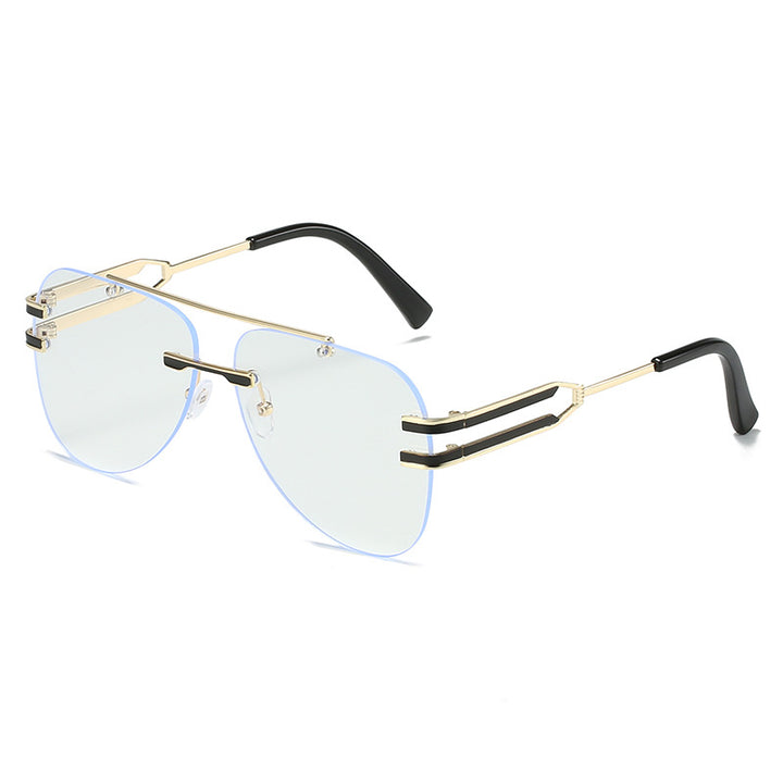 Futuristic Aviator-Style Sunglasses Kalsten
