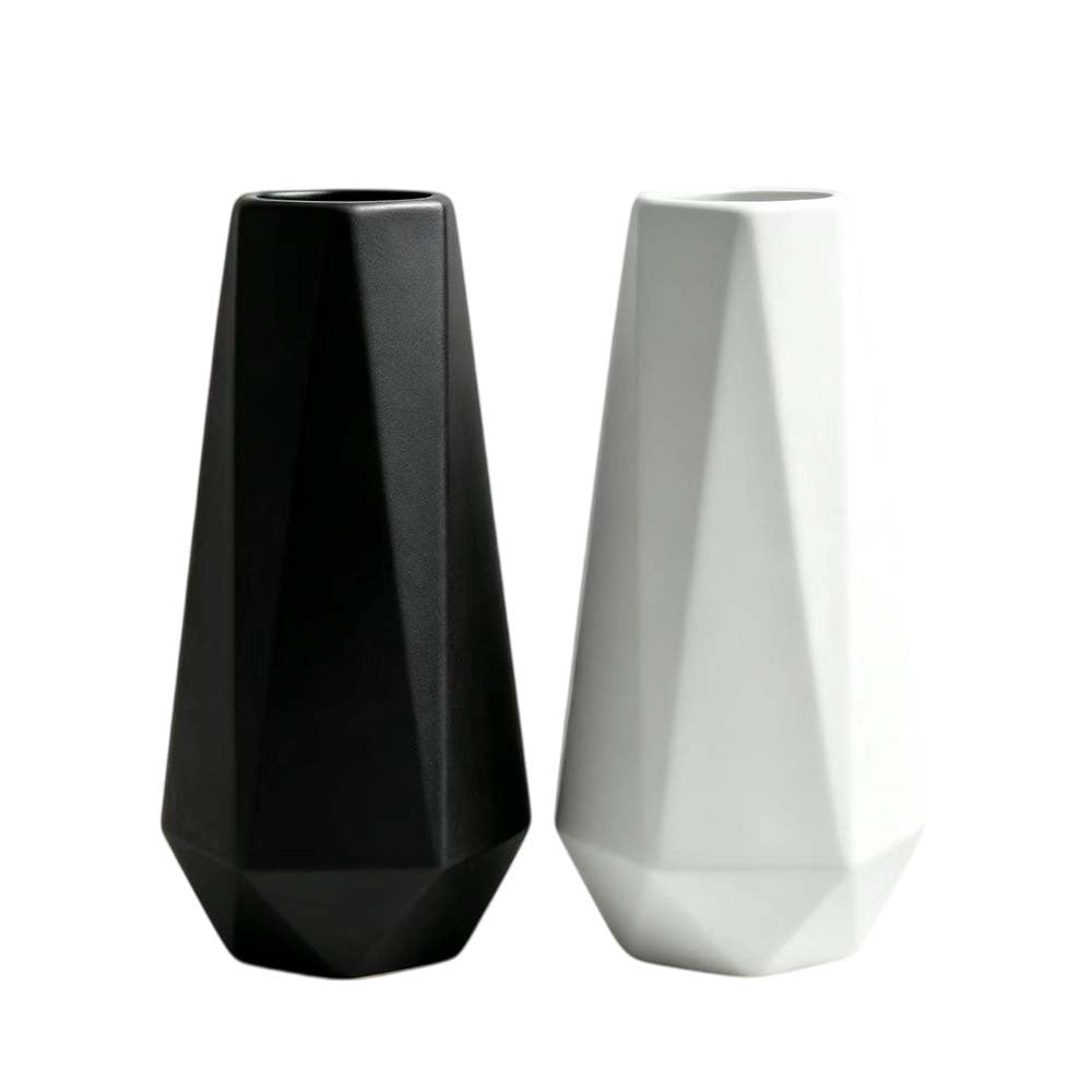 Modern Faceted Decorative Vase Kalsten