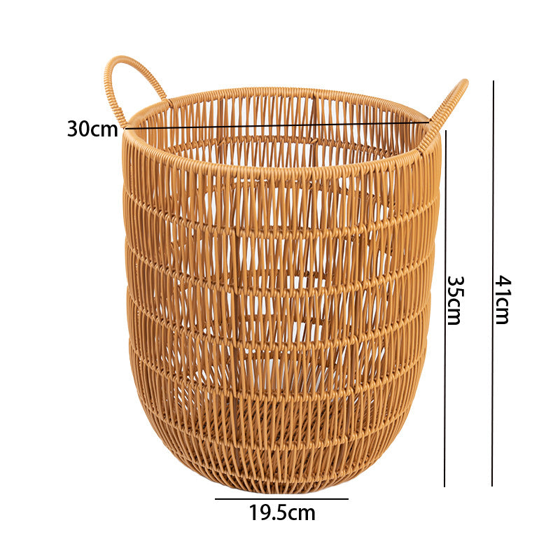 Elegant Handwoven Storage Basket Kalsten