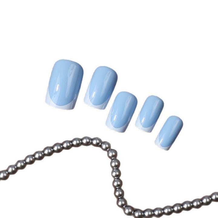 Premium French Tip Press-On Nail Set Kalsten