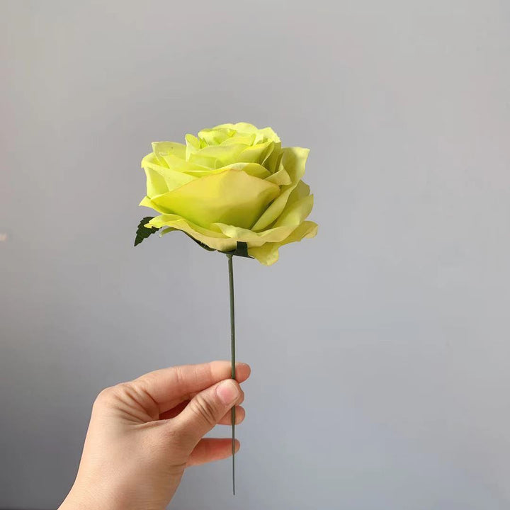 Realistic Silk Rose Stem