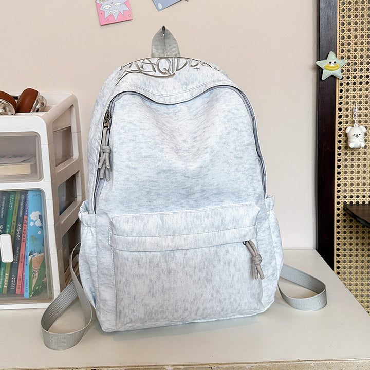 Casual Textured Backpack Kalsten