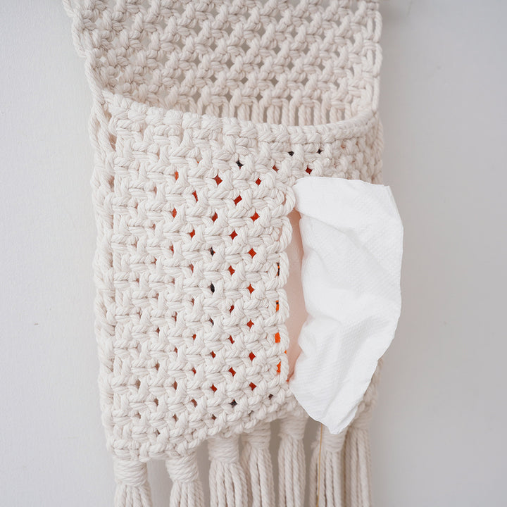 Decorative Macramé Wall Organizer Kalsten