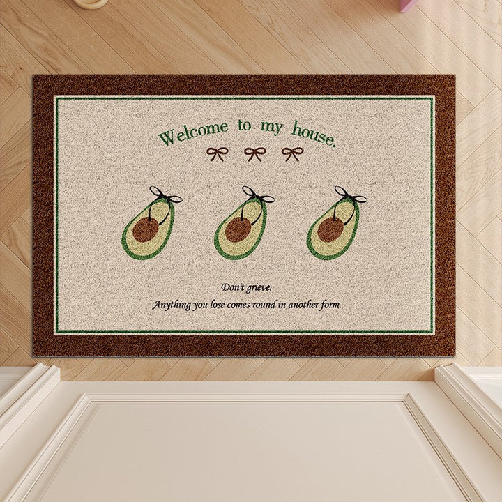 Whimsical Entrance Doormat Kalsten