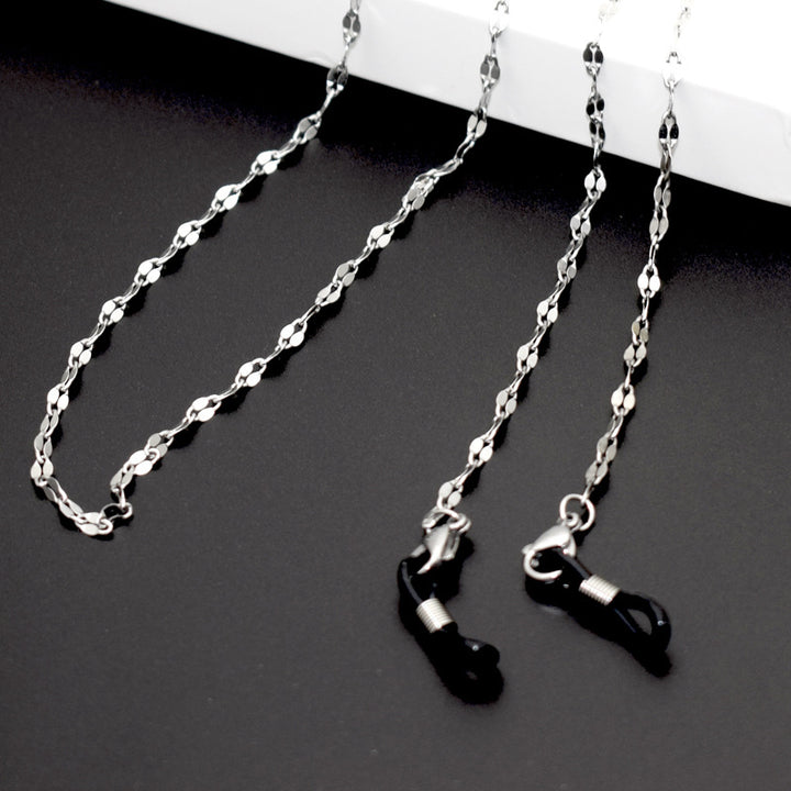 Stylish Silver Chains Eyewear Retainer Kalsten