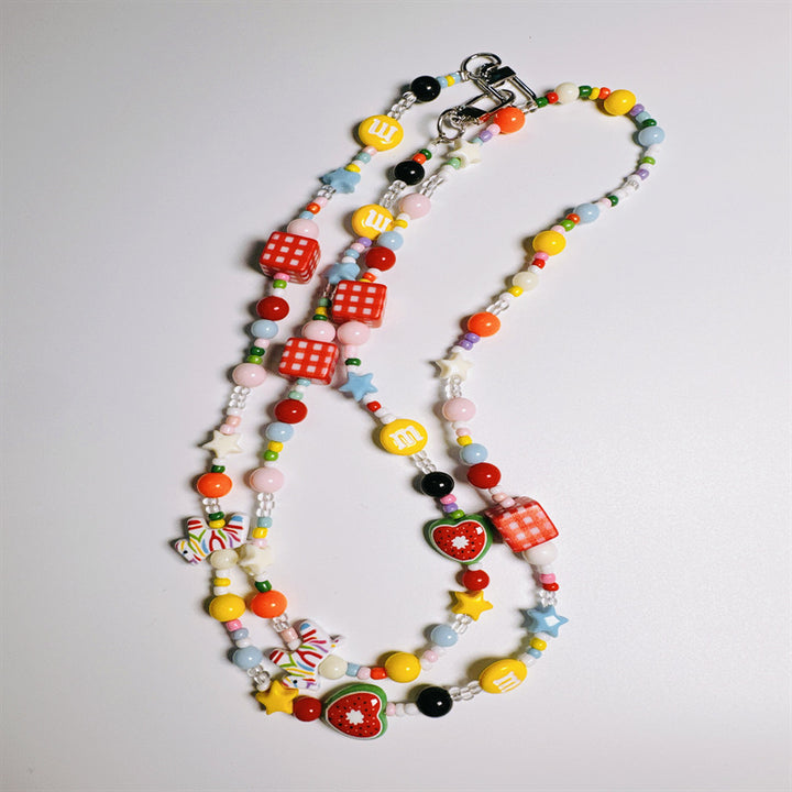 Fun-Themed Beaded Eyewear Chain Kalsten