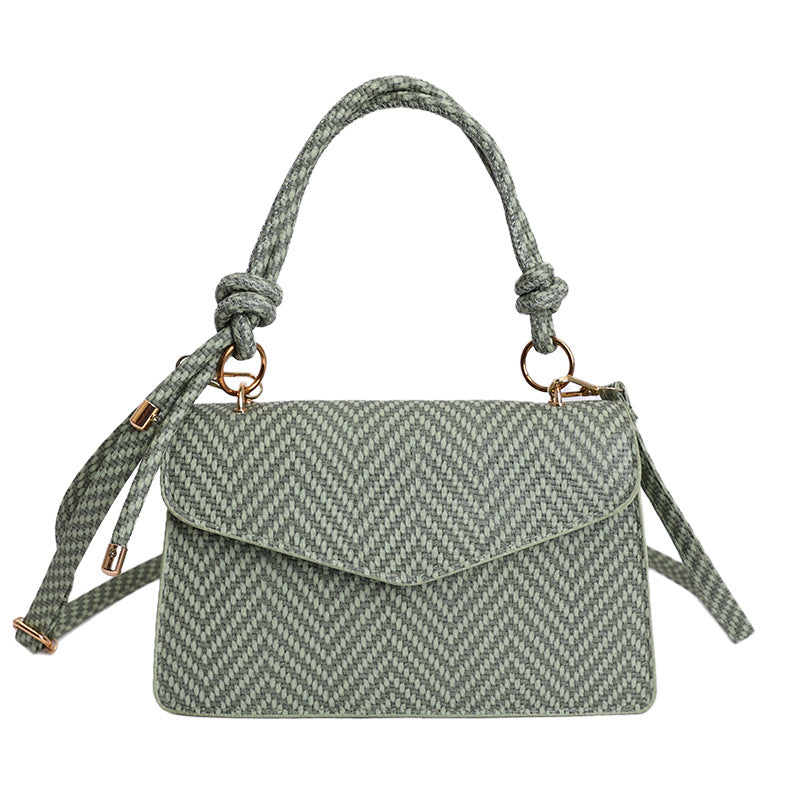 WoElegant Textured Fabric Handbag Kalsten
