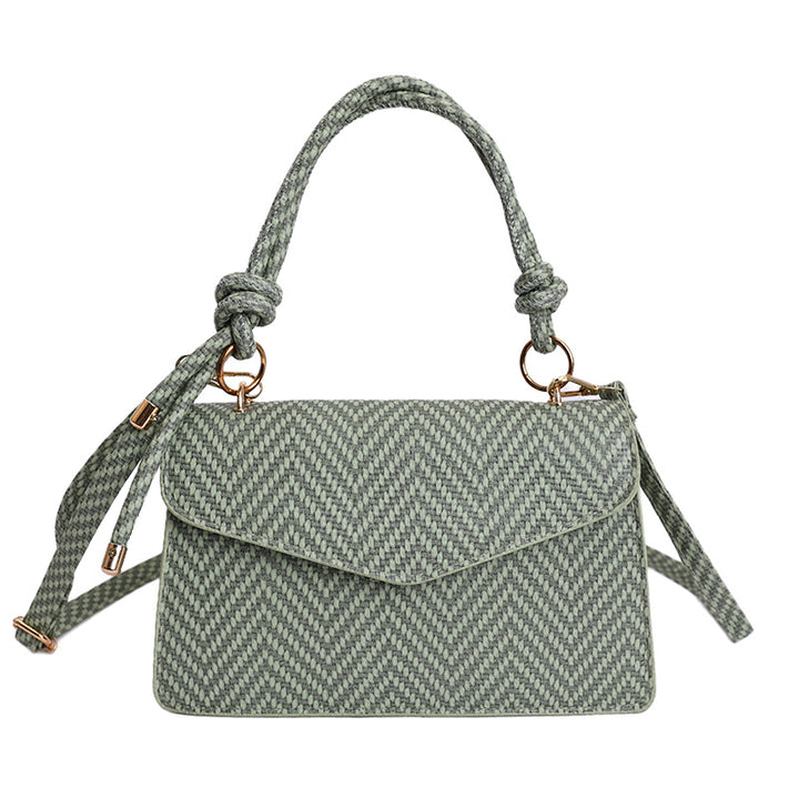 WoElegant Textured Fabric Handbag Kalsten