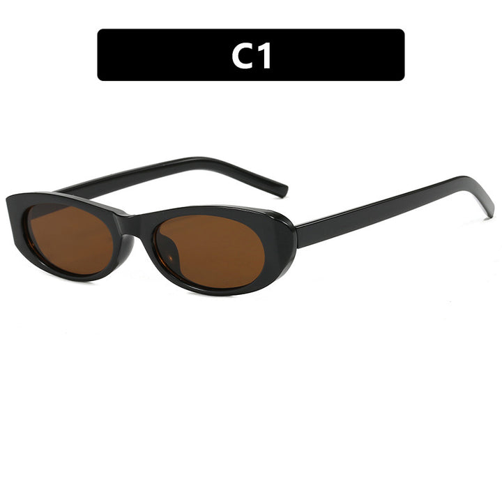 Ladies fashionable sunglasses in elegant oval frame Kalsten