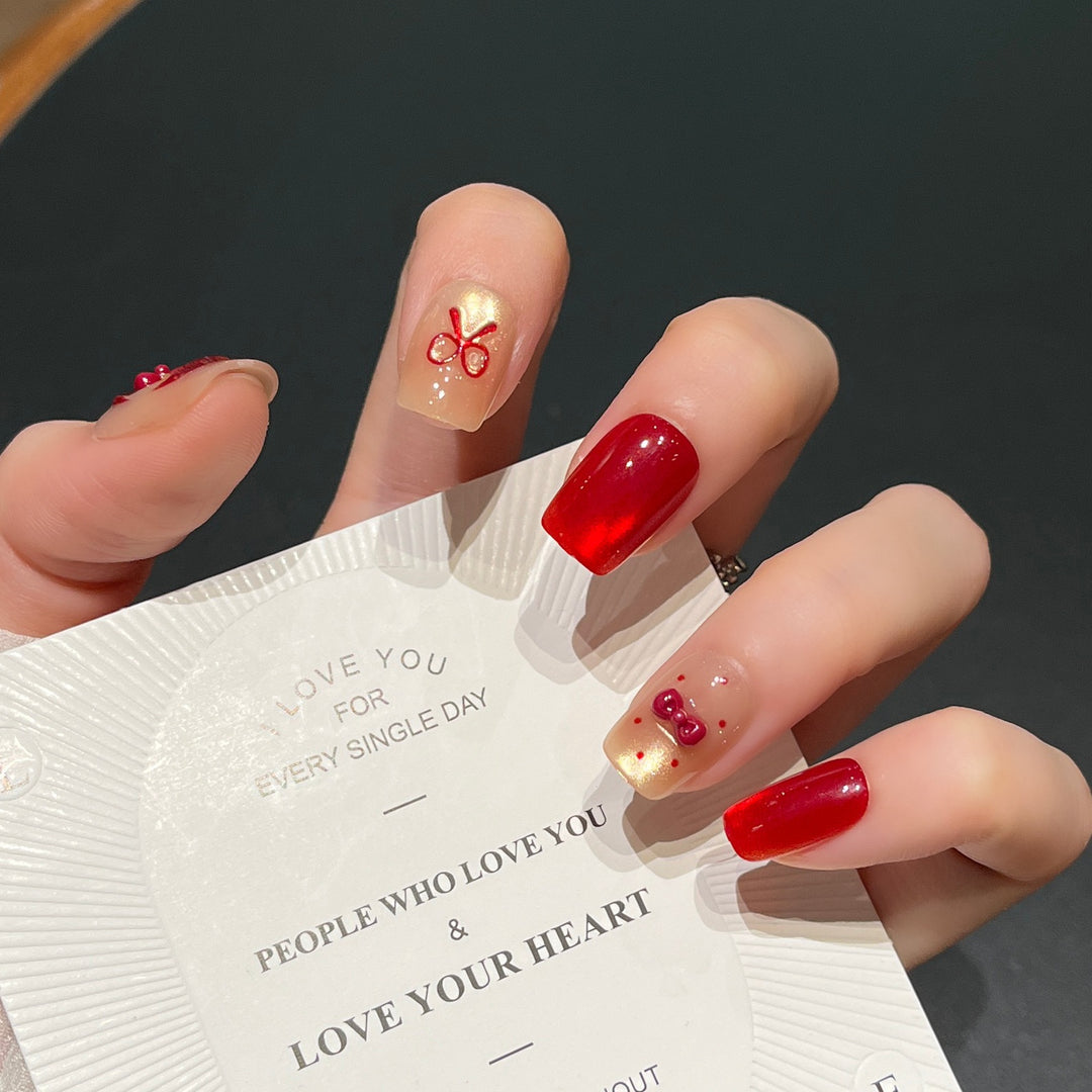 Playful Character-Themed Press-On Nail Art Kalsten