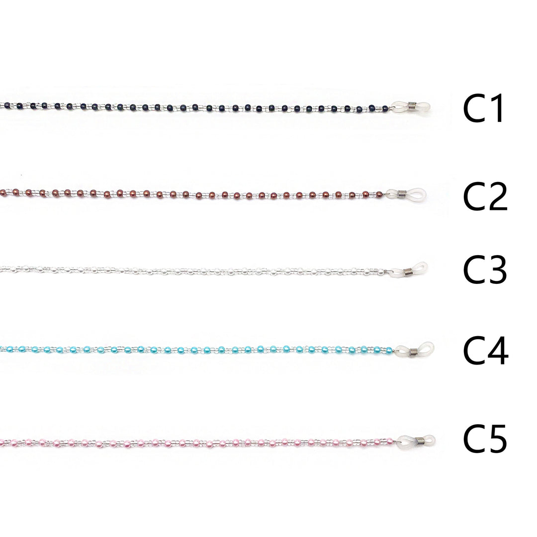 Beaded Eyewear Retainer Chain Kalsten