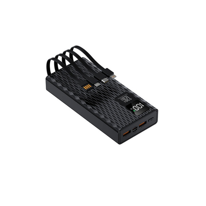 High-performance power bank with integrated fast charging ports and LCD display Kalsten