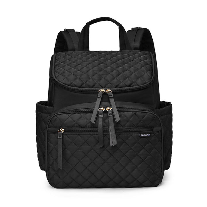 Quilted Multi-Functional Backpack Kalsten
