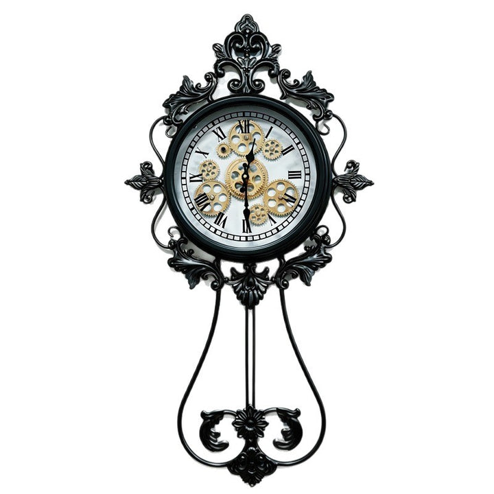 Vintage Gear Mechanism Wall Clock Kalsten