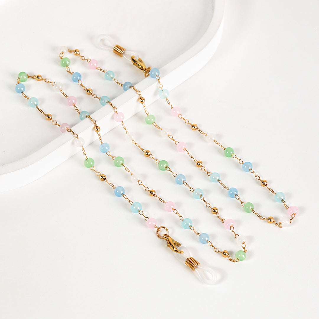 Beaded Eyewear Retainer Chain Kalsten