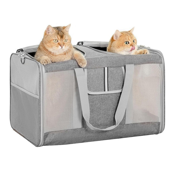 Portable Pet Carrier with Breathable Mesh Inserts Kalsten