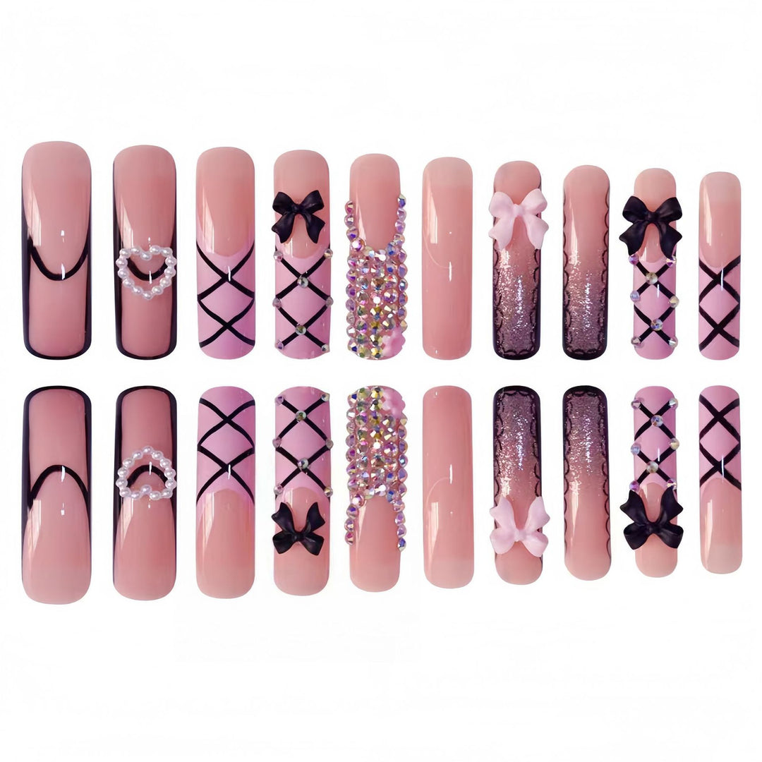 Glamorous Statement Nail Art Extensions Kalsten