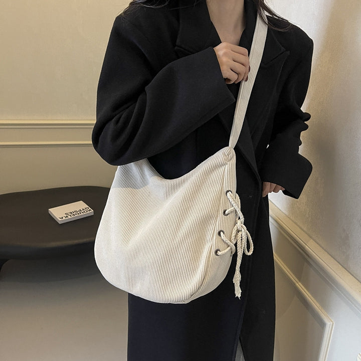 Casual Textured Hobo Bag Kalsten