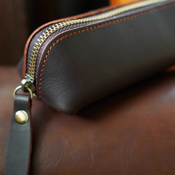 Stylish Leather Pencil Case Kalsten