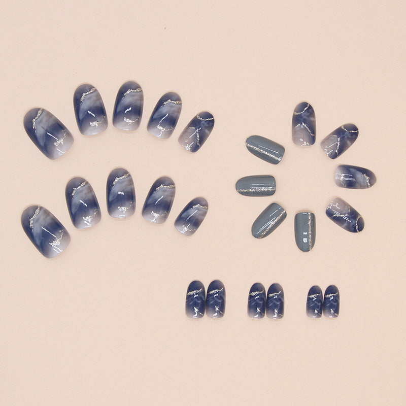 Premium Marble Design Press-On Nail Tips Kalsten