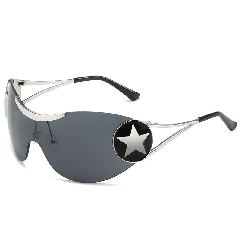 Futuristic Visor Shield Sunglasses Kalsten