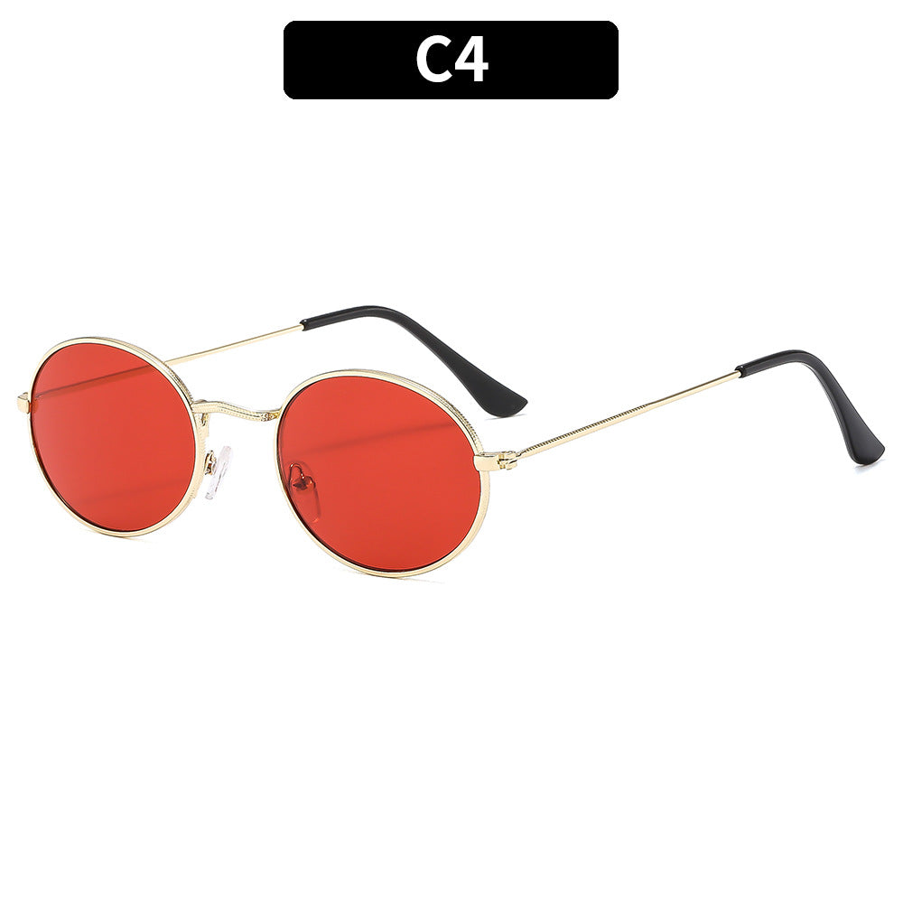 Fashionable Retro Round Sunglasses