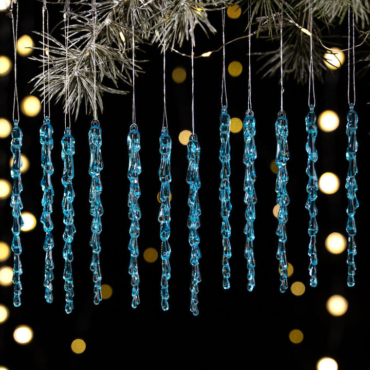 Decorative Christmas lights string with icicle design Kalsten