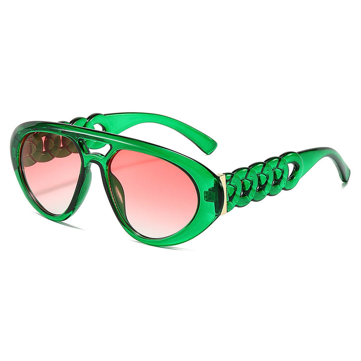 Fashion-Forward Oversized Shield Sunglasses Kalsten