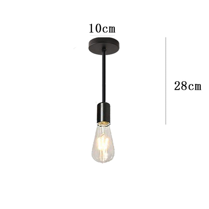 Minimalist Gold Accent Pendant Light