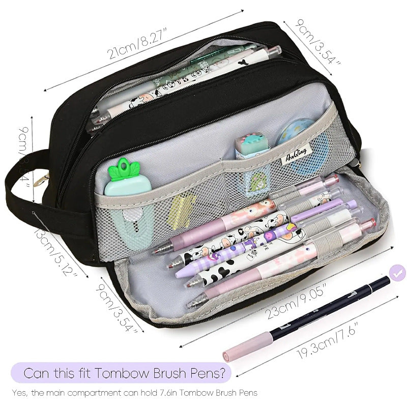 Stylish Multi-Compartment Pencil Case