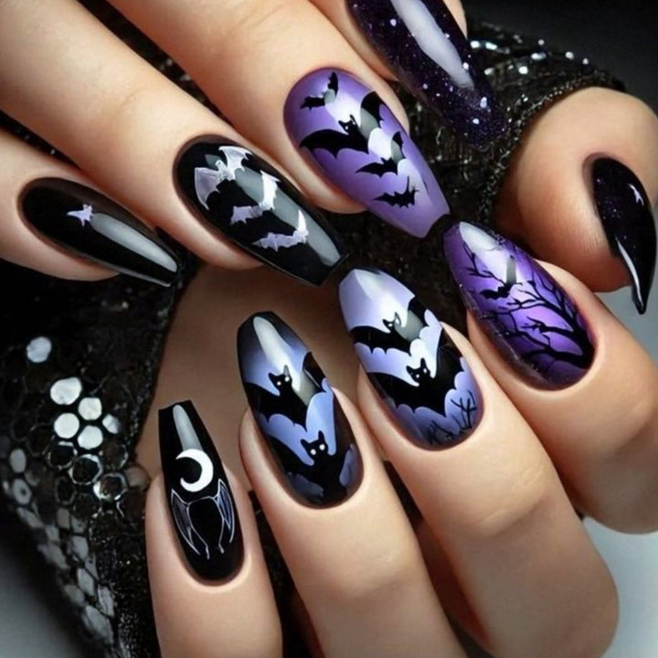 Halloween Bat Nail Art Set Kalsten