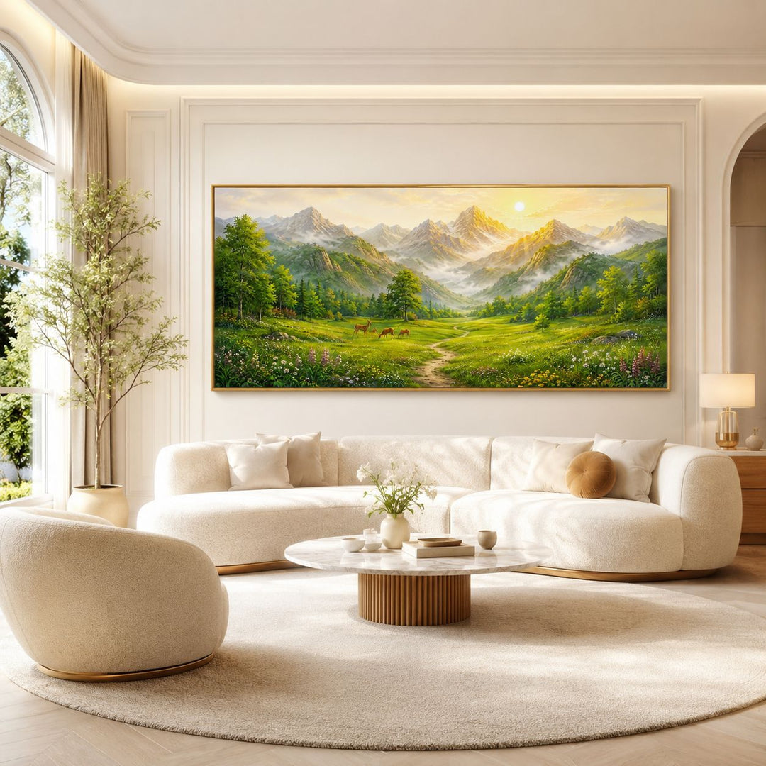 Serene Landscape Canvas Artwork