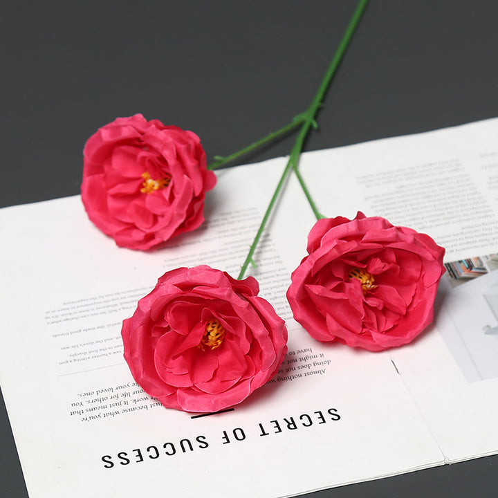 Elegant Silk Floral Stem for Home Decor Display