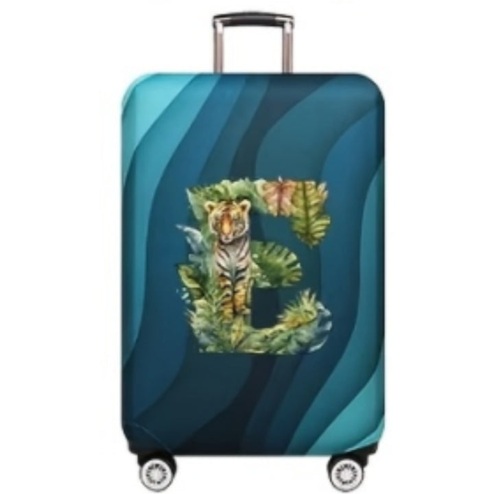 Women's hard-shell suitcase with stylish tiger design Kalsten