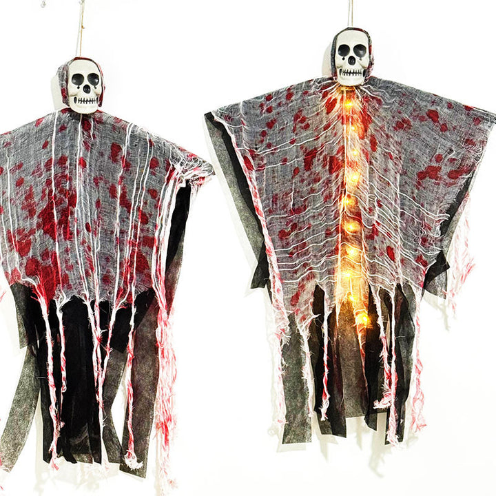 Creepy Halloween decor